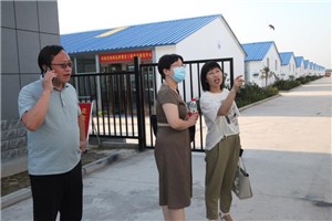 中国扶贫杂志社领导莅河南天成鸽业科技产业园参观指导