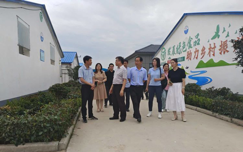 中国绿色食品发展中心莅临天成鸽业调研